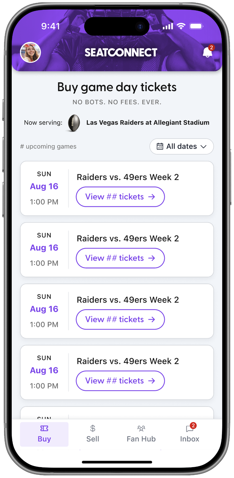 The redesigned Seat Connect home screen on a phone