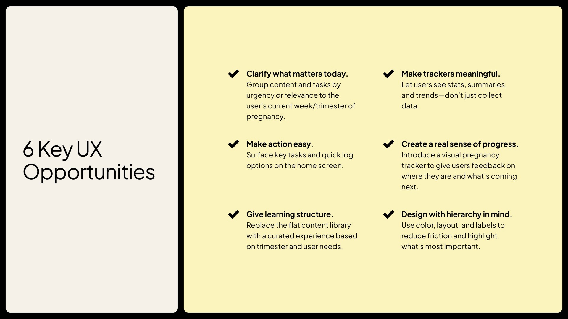 UX audit slide 1 of 7