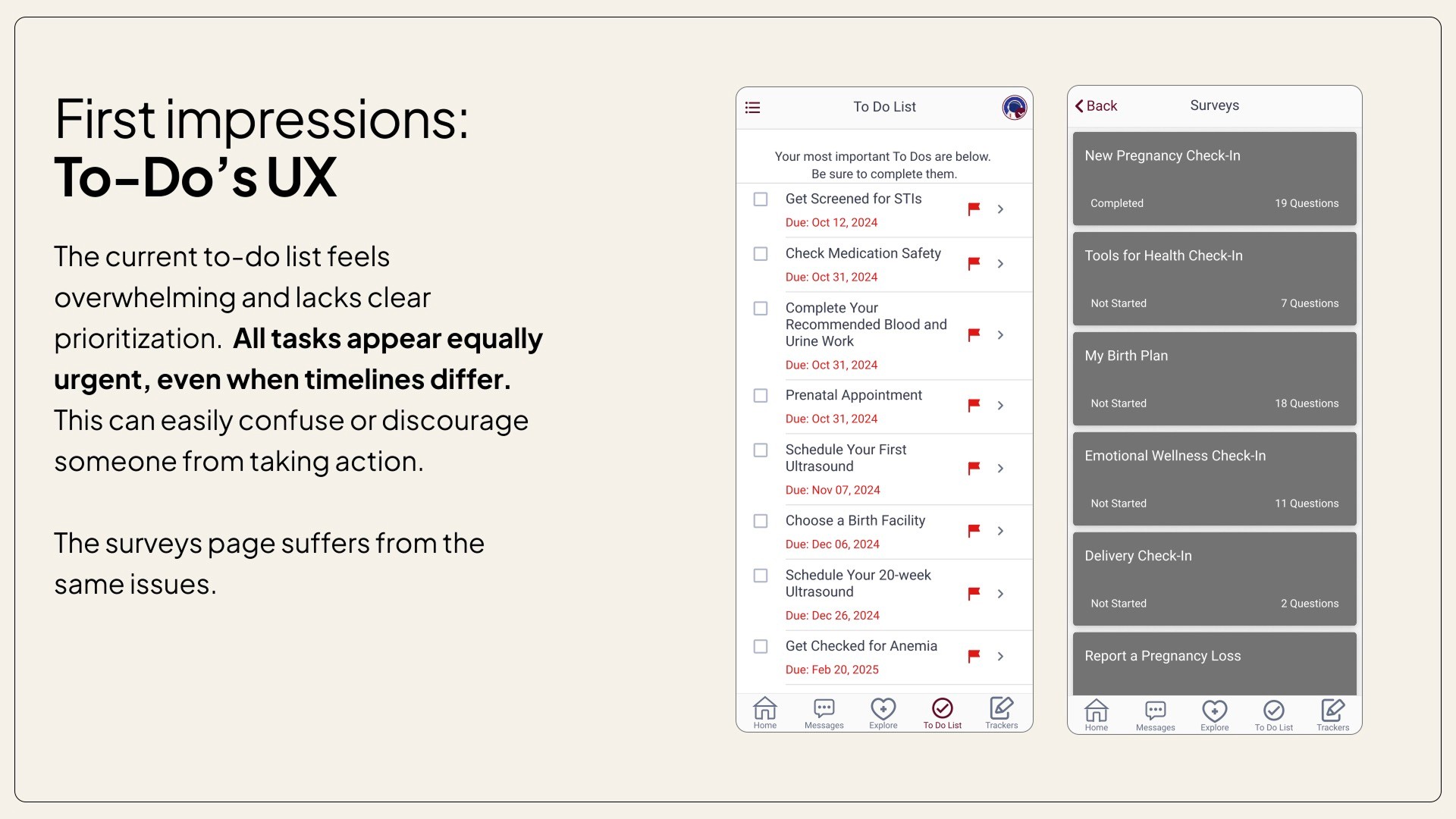 UX audit slide 6 of 7